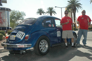 Illustration for article titled Beetleball 2009 Long Beach to Las Vegas is in the Farfegnugen history books.